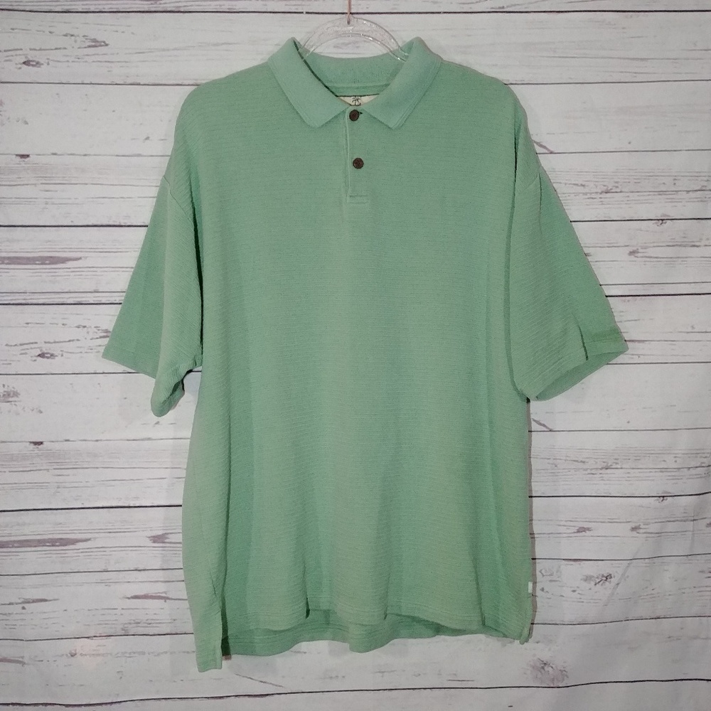 Tommy Bahama Short Sleeve Casual Polo Shirt sz XL